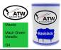 Preview: Mazda, Mach Green Metallic, G4: 500ml Lackdose, von ATW Autoteile West.